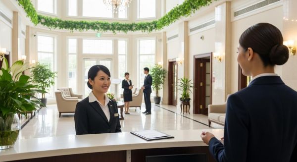 Comment améliorer l’accueil des visiteurs en entreprise avec hôtesses et hôtes d’accueil ?